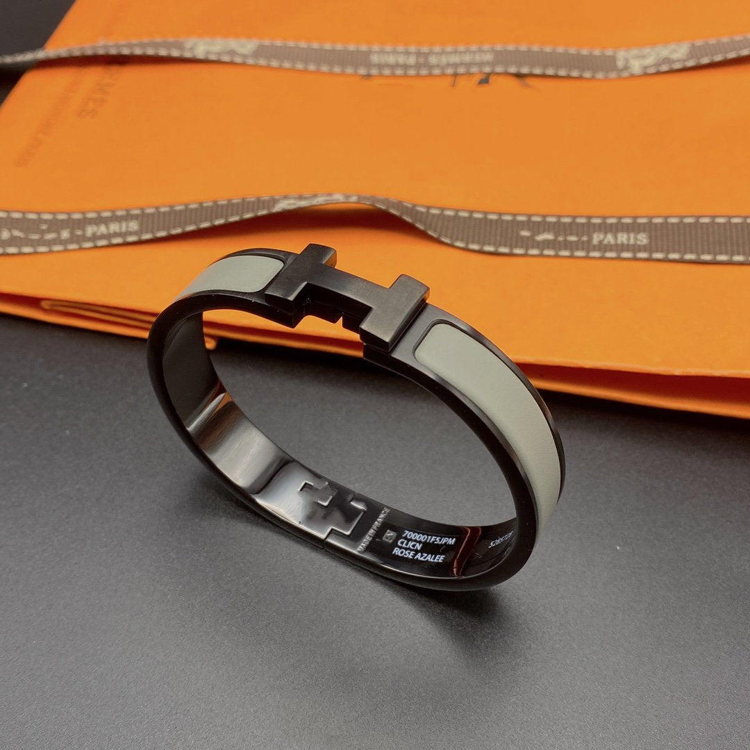 [Elowen Schmuck] CLIC HM SO SCHWARZ GRAU ARMBAND