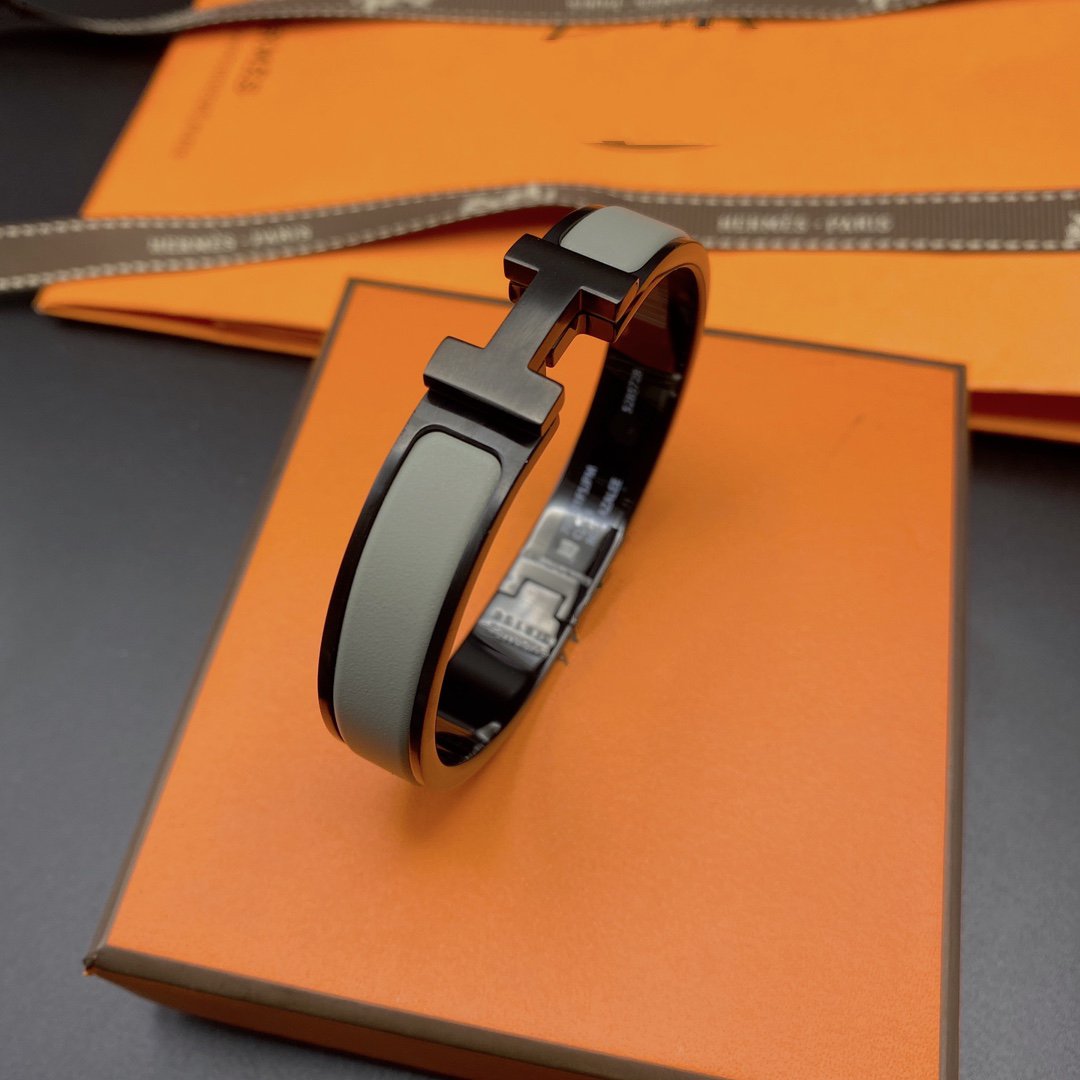 [Elowen Schmuck] CLIC HM SO SCHWARZ GRAU ARMBAND