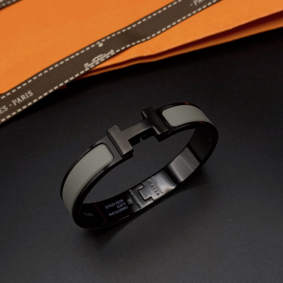 [Elowen Schmuck] CLIC HM SO SCHWARZ GRAU ARMBAND