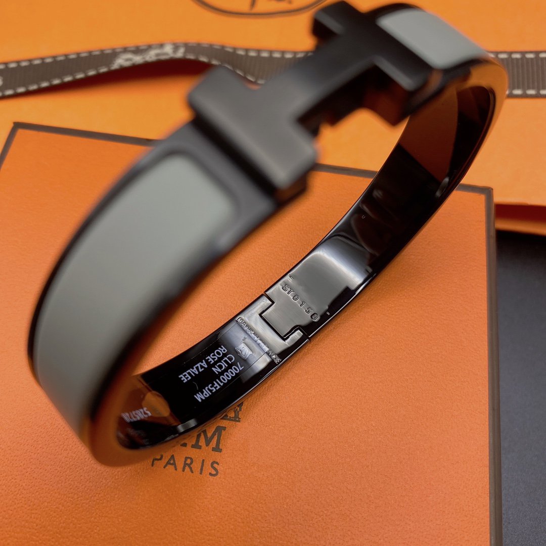[Elowen Schmuck] CLIC HM SO SCHWARZ GRAU ARMBAND