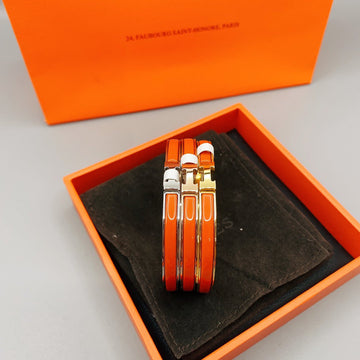 [Elowen jewelsry ]クラシック HM クリック レッド 8MM エナメルブレスレット