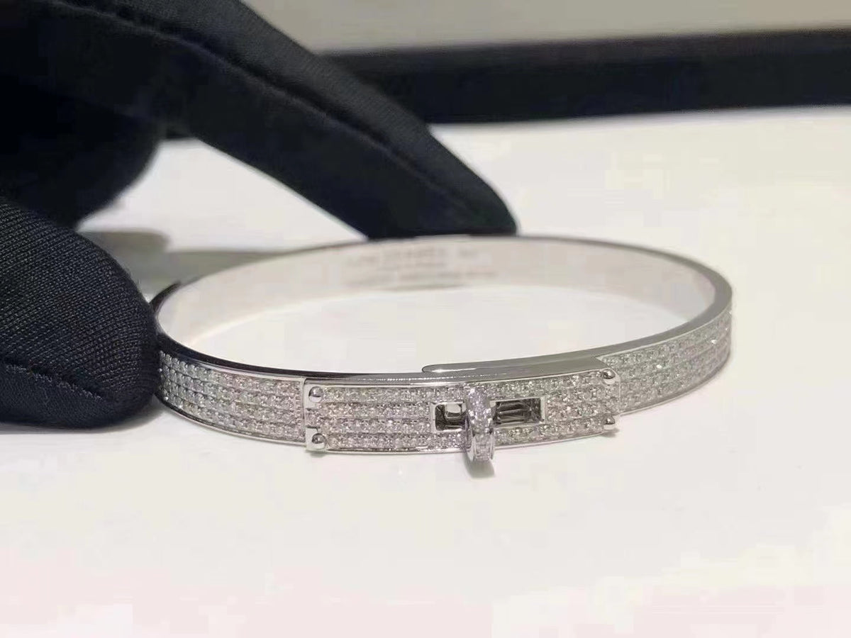 {
  "Elowen jewelsry": "Elowen ジュエリー",
  "HM KELLY BRACELET IN SILVER AND FULL PAVE DIAMOND": "HM ケリー ブレスレット（シルバー、フルパヴェダイヤモンド）"
}