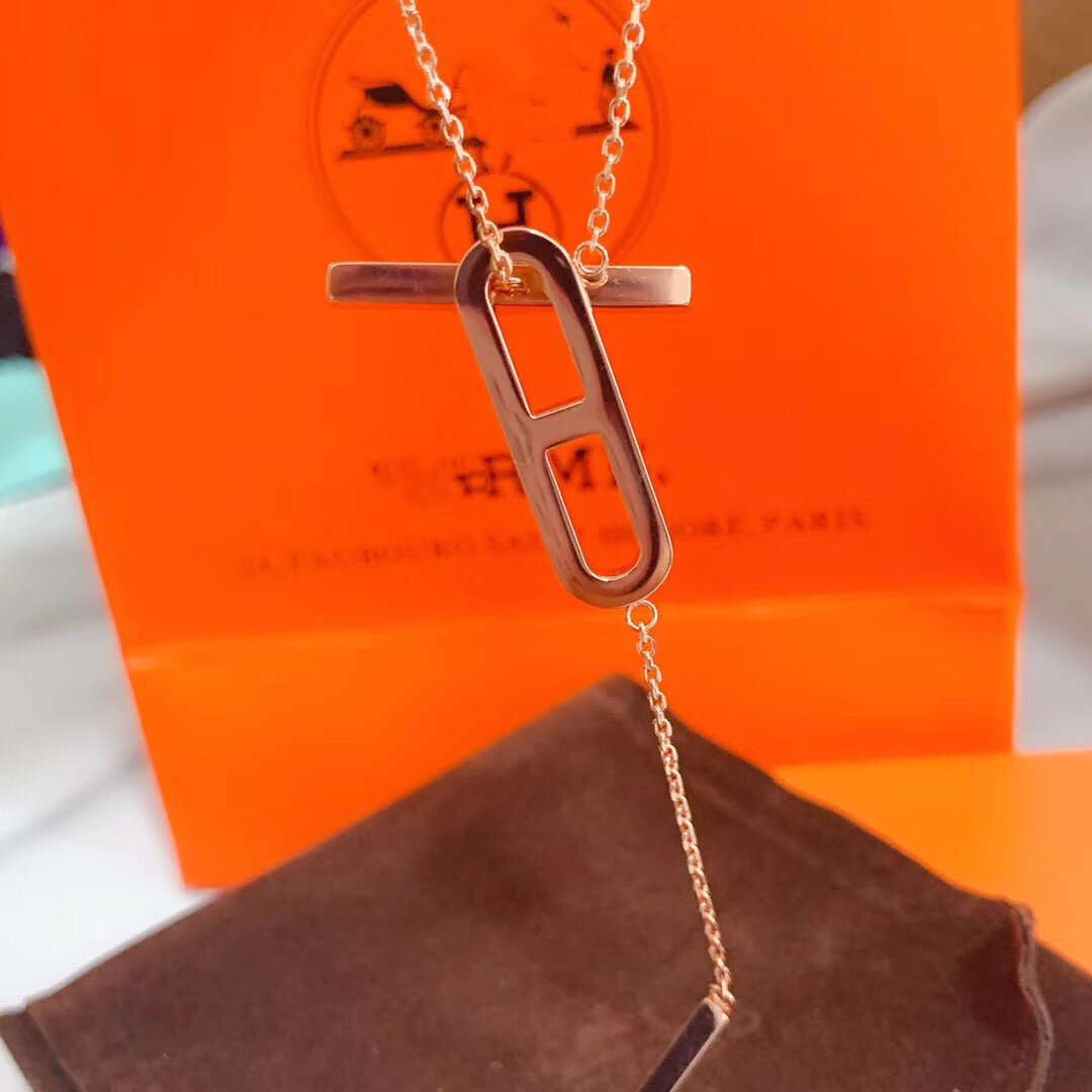 [Elowen Schmuck]HM HALSKETTE PLATIN ROSÉGOLD DIAMANT