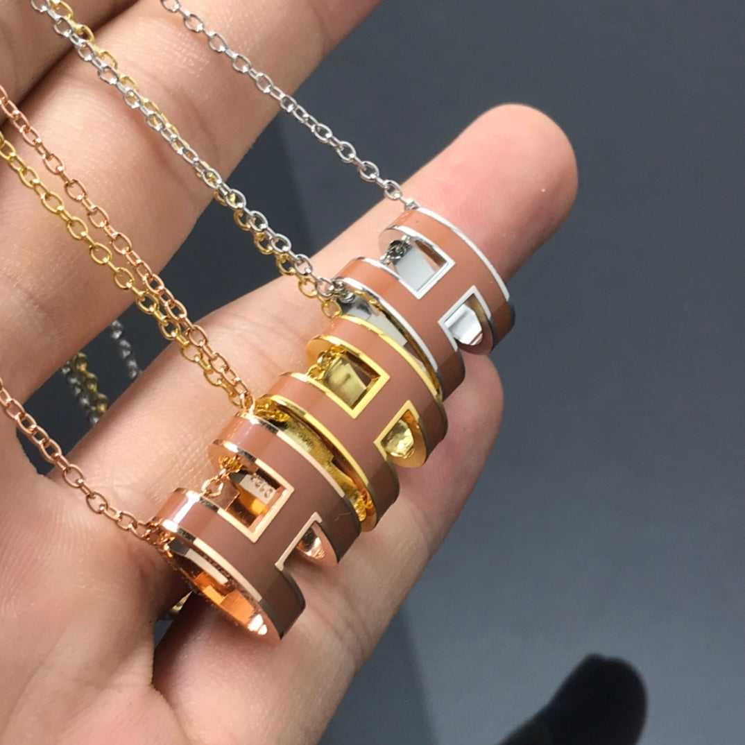 [Elowen Schmuck] H-HALSKETTE BRAUN