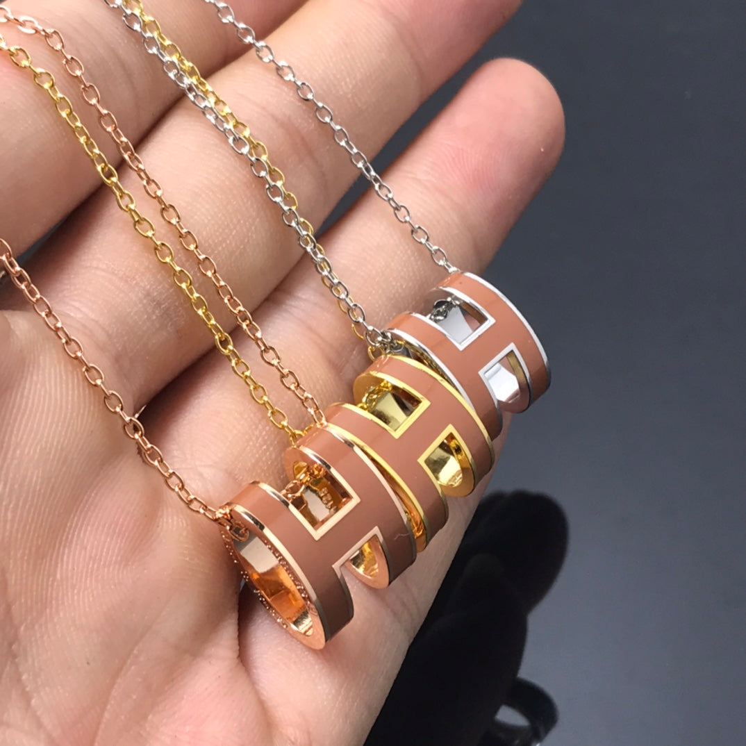 [Elowen Schmuck] H-HALSKETTE BRAUN