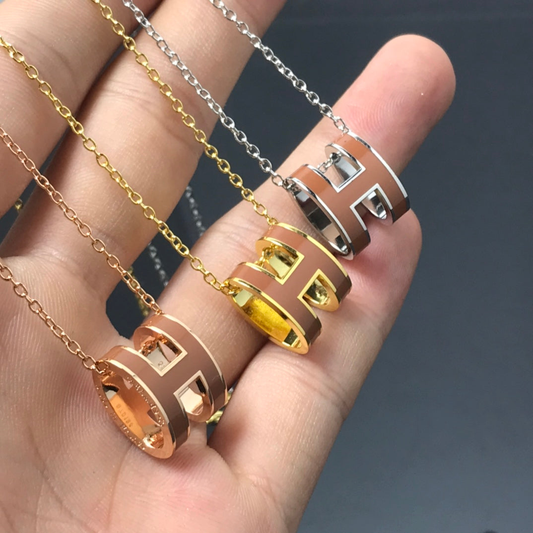 [Elowen Schmuck] H-HALSKETTE BRAUN