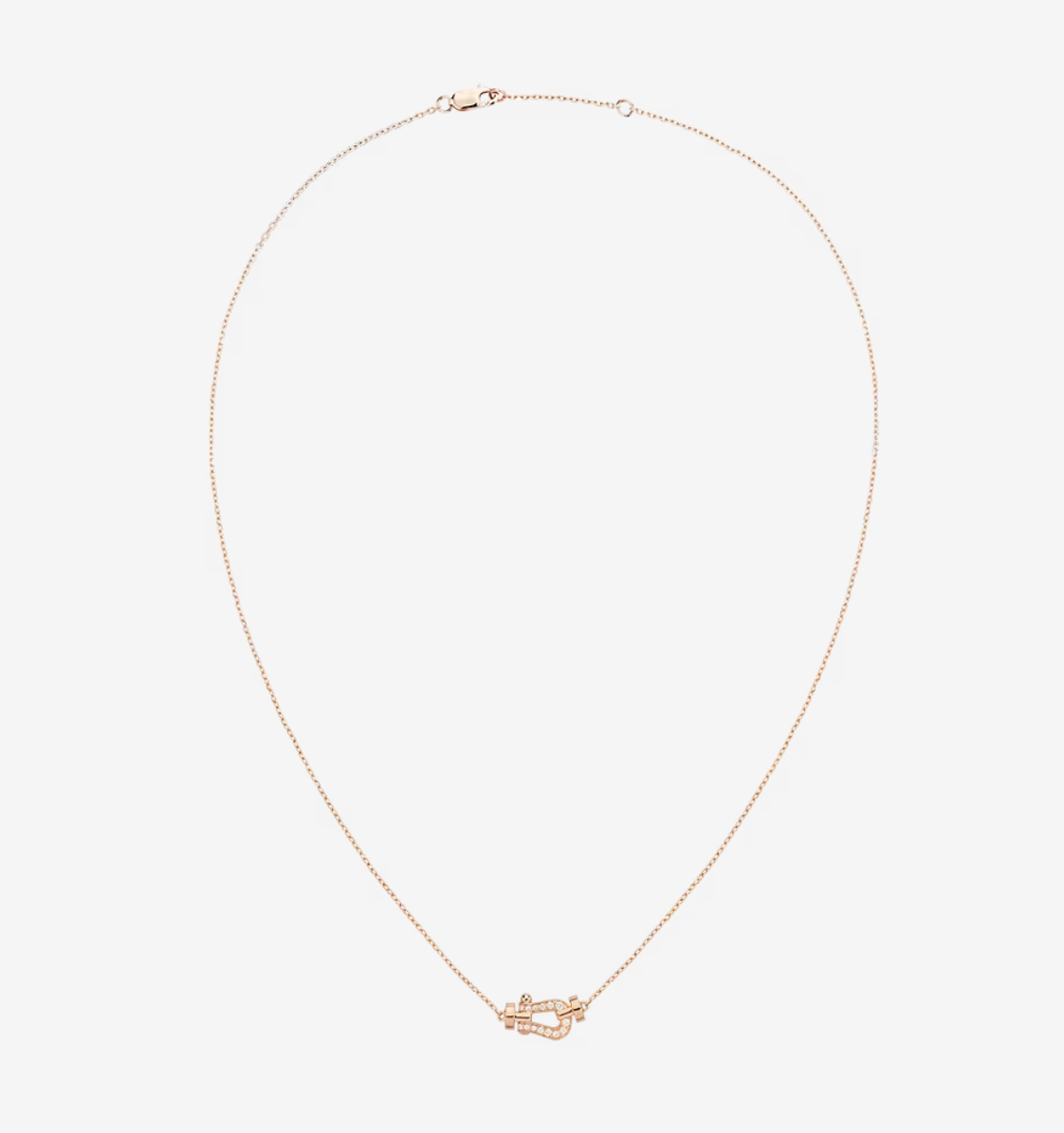 [Elowen jewelsry ]FORCE 10 DIAMOND PINK GOLD NECKLACE MINI MODEL