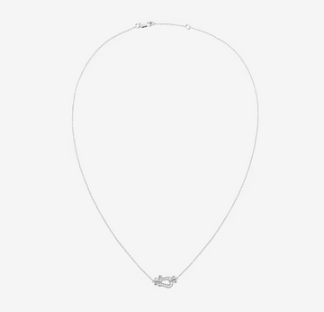 [Elowen jewelsry ]FORCE 10 DIAMOND SILVER NECKLACE MINI MODEL