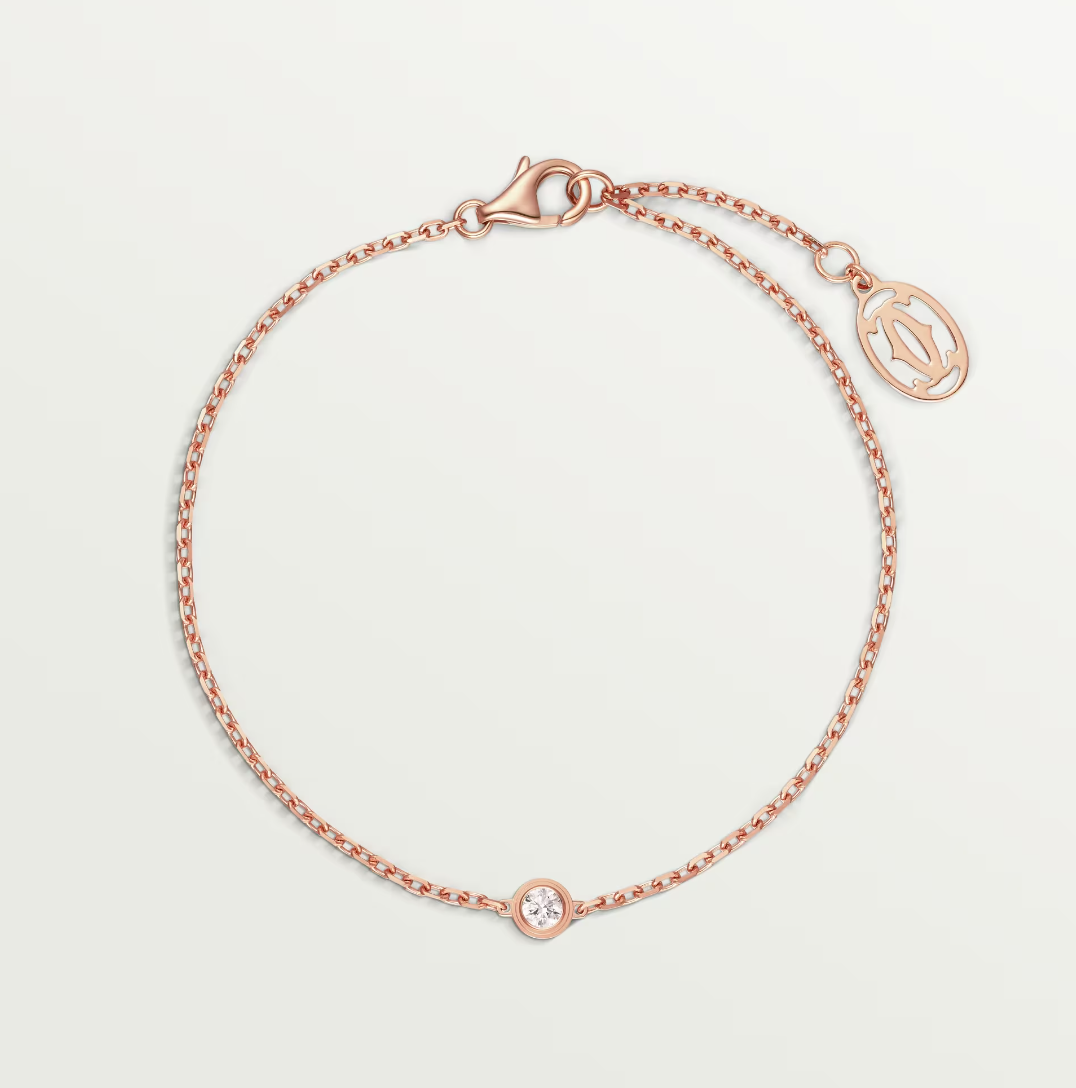 [Elowen jewelsry ]DAMOUR DIAMOND LINK BRACELET
