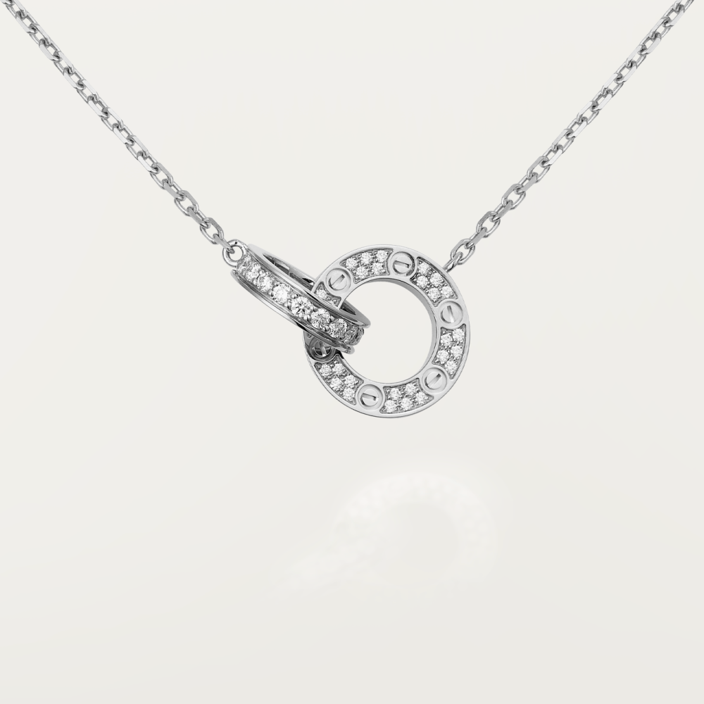 {"Elowen jewelsry": "Elowen ジュエリー", "LOVE 7.6MM NECKLACE ROSE GOLD AND SILVER FULL DIAMOND": "LOVE 7.6MM ネックレス ローズゴールド＆シルバー フルダイヤモンド"}