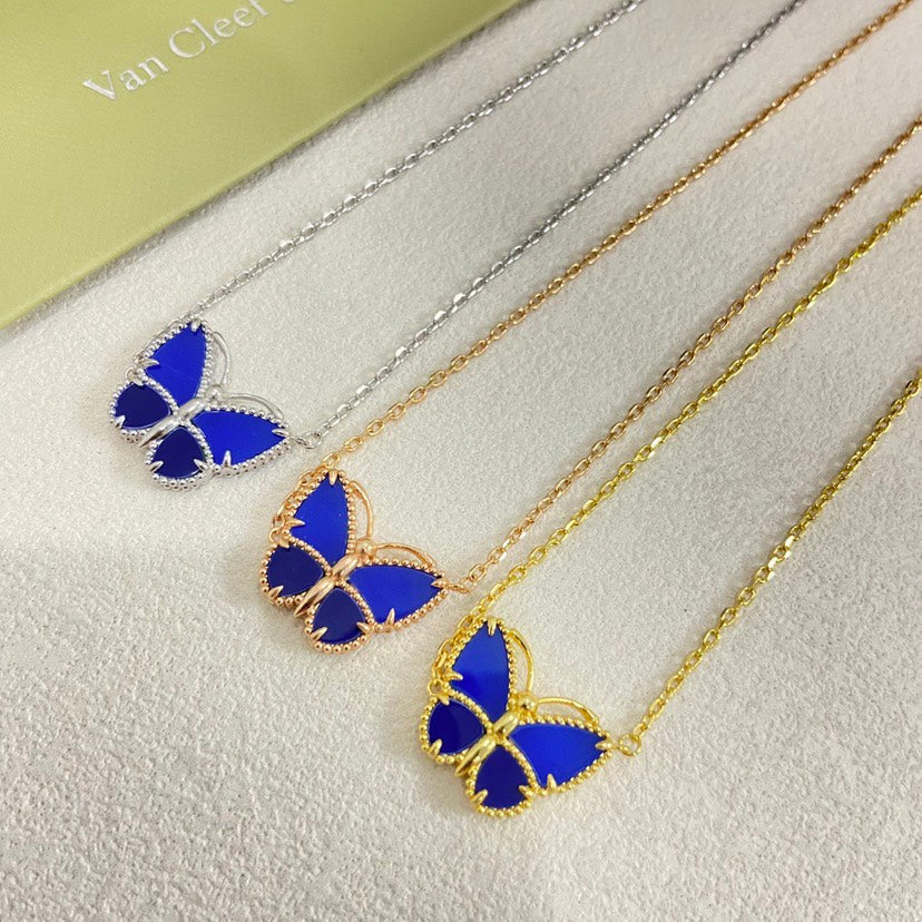[Elowen jewelry] 2026年新作 ラッキーバタフライ 1モチーフ ネックレス