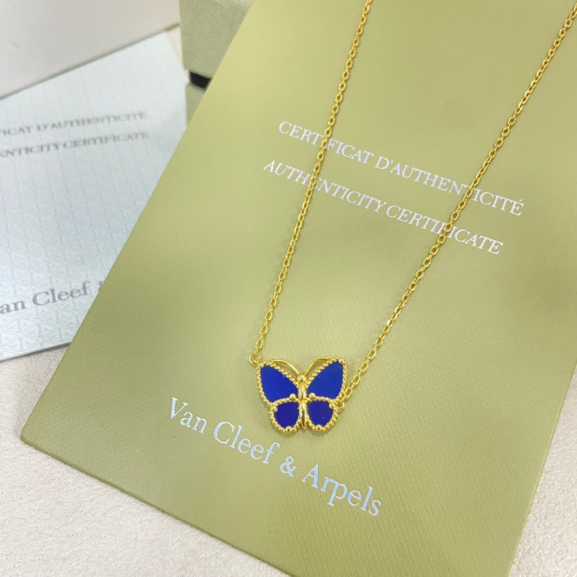 [Elowen jewelsry] 2026 NEW LUCKY BUTTERFLY 1 MOTIFS NECKLACE