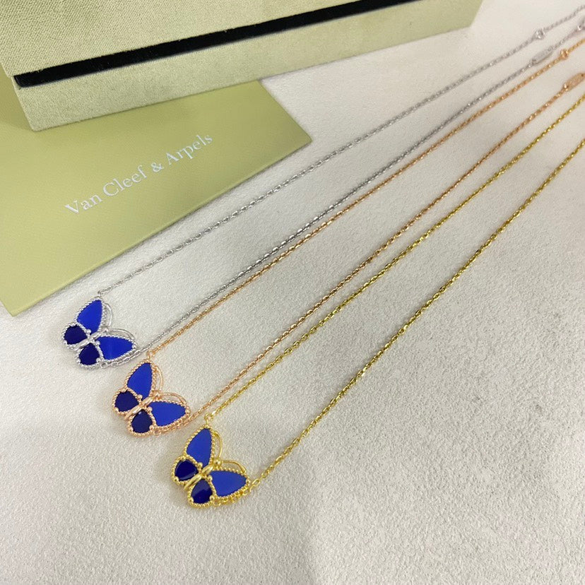 [Elowen jewelry] 2026年新作 ラッキーバタフライ 1モチーフ ネックレス