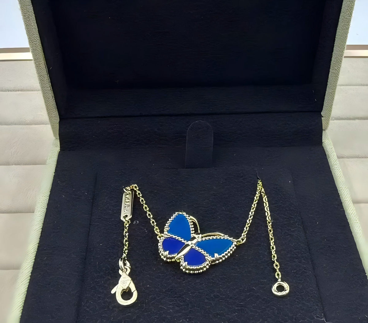 [Elowen jewelry] 2026年新作 ラッキーバタフライ 1モチーフ ネックレス