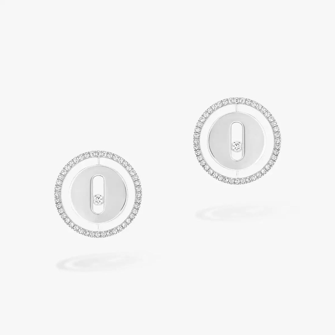[Elowen jewelsry]Lucky Move Diamond Earrings