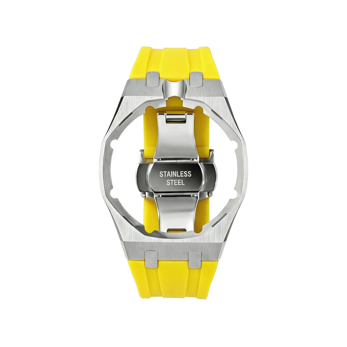 Royal Oak Pop Exklusives Stahlgehäuse & Silikonarmband mit Halterung