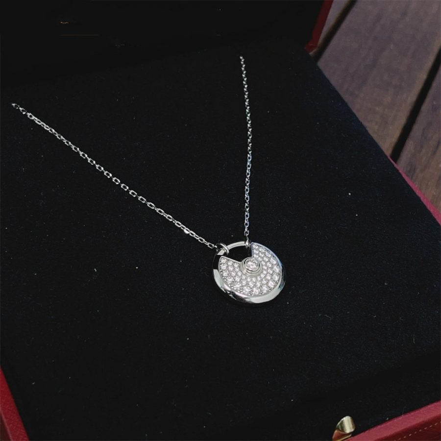 [Elowen Schmuck] AMULETTE SILBERVOLLDIAMANT-HALSKETTE