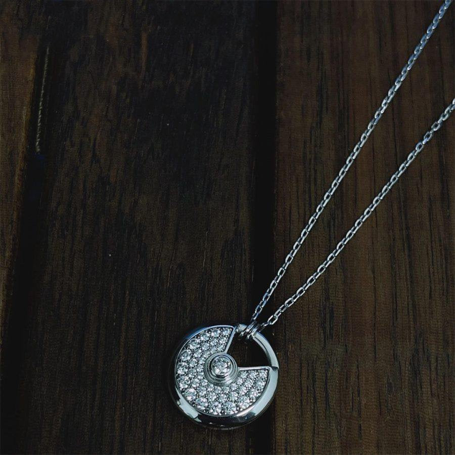 [Elowen Schmuck] AMULETTE SILBERVOLLDIAMANT-HALSKETTE