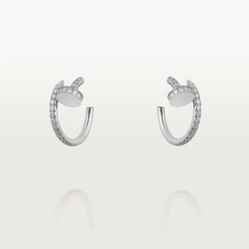 [Elowen jewelsry ]JUSTE EARRINGS 12.75MM シルバーダイヤモンド