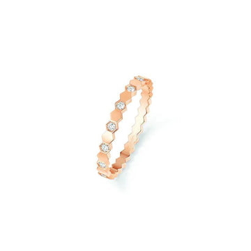 [Elowen Schmuck] BEE LOVE RING ROSÉGOLD DIAMANT