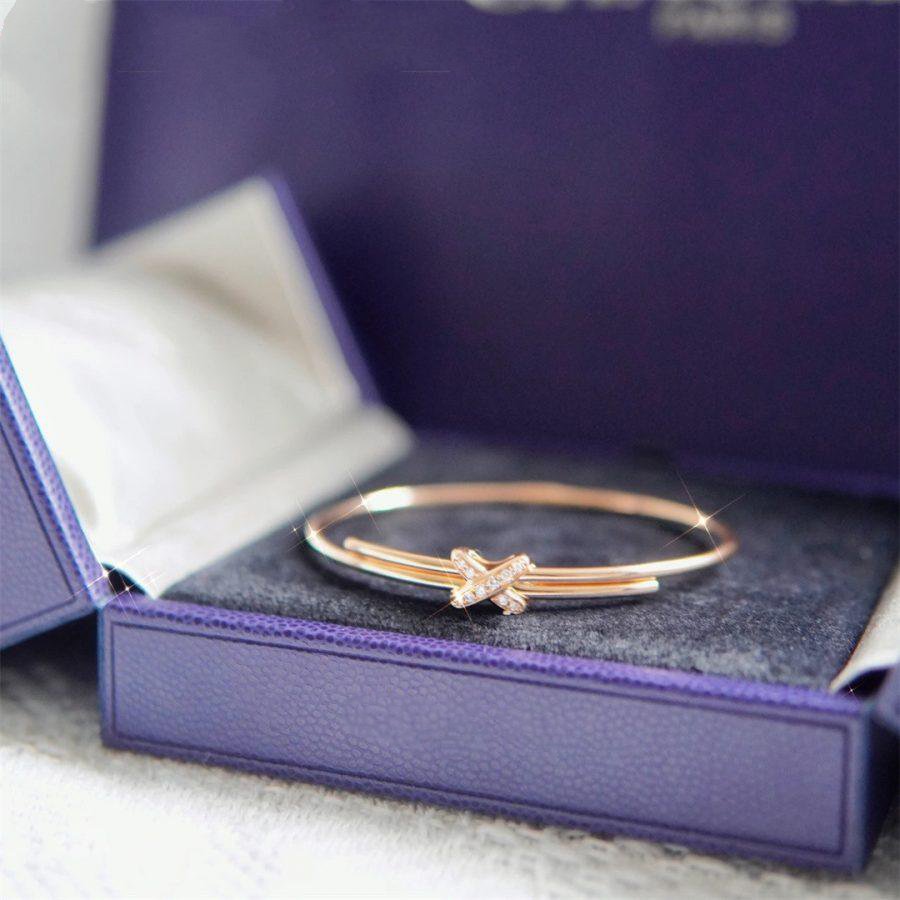 [Elowen jewelsry ]ARMBAND-SET ROSÉGOLD DIAMANTEN