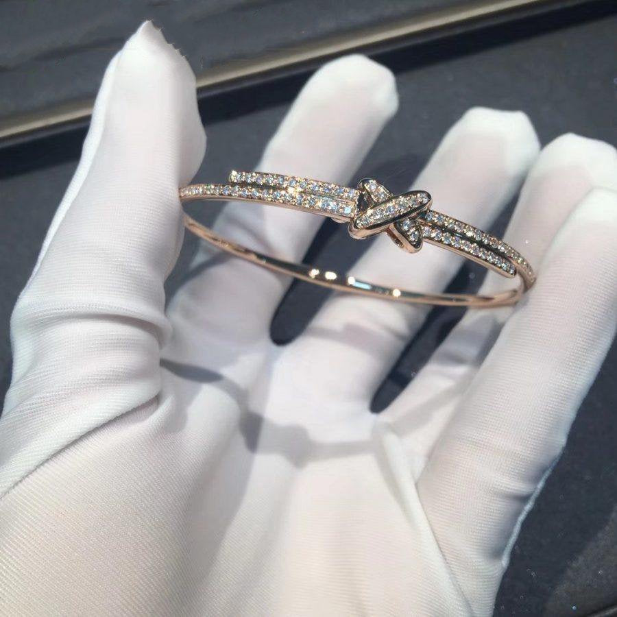 [Elowen jewelsry ]JEUX DE BRACELET DIAMONDS PINK GOLD
