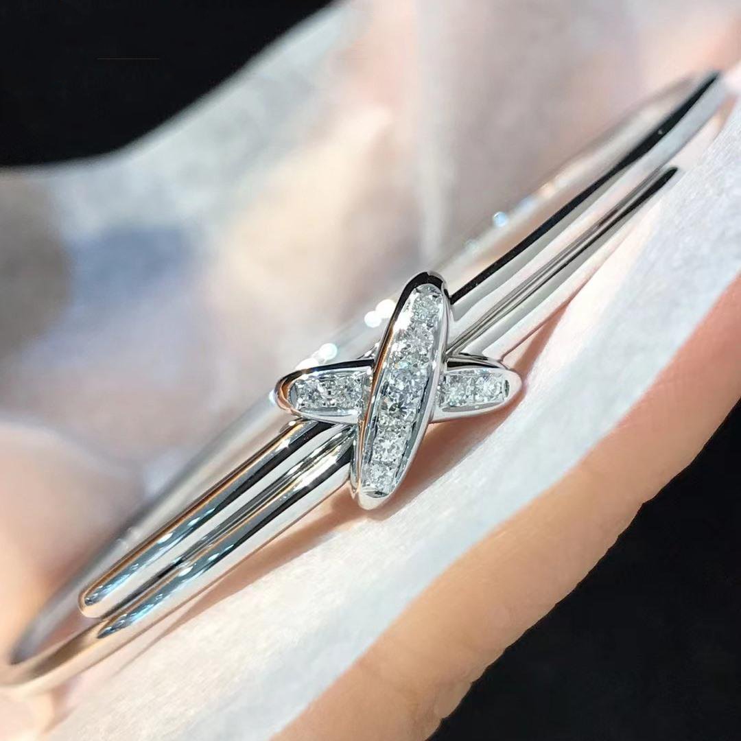 [Elowen jewelsry ]JEUX DE BRACELET SILVER DIAMONDS