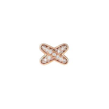 [Elowen jewelsry ]JEUX DE PINK GOLD DIAMOND EARRINGS