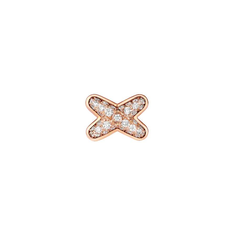 [Elowen jewelsry ]JEUX DE PINK GOLD DIAMOND EARRINGS