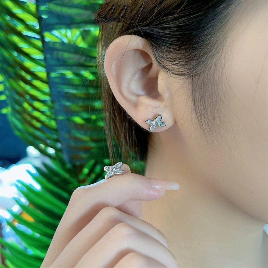 [Elowen jewelry ]SILBER-DIAMANT-OHRRINGE VON JEUX
