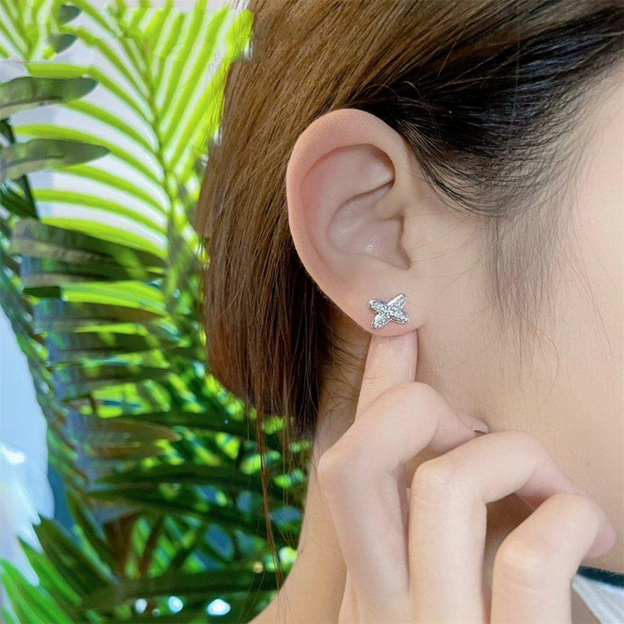 [Elowen jewelry ]SILBER-DIAMANT-OHRRINGE VON JEUX