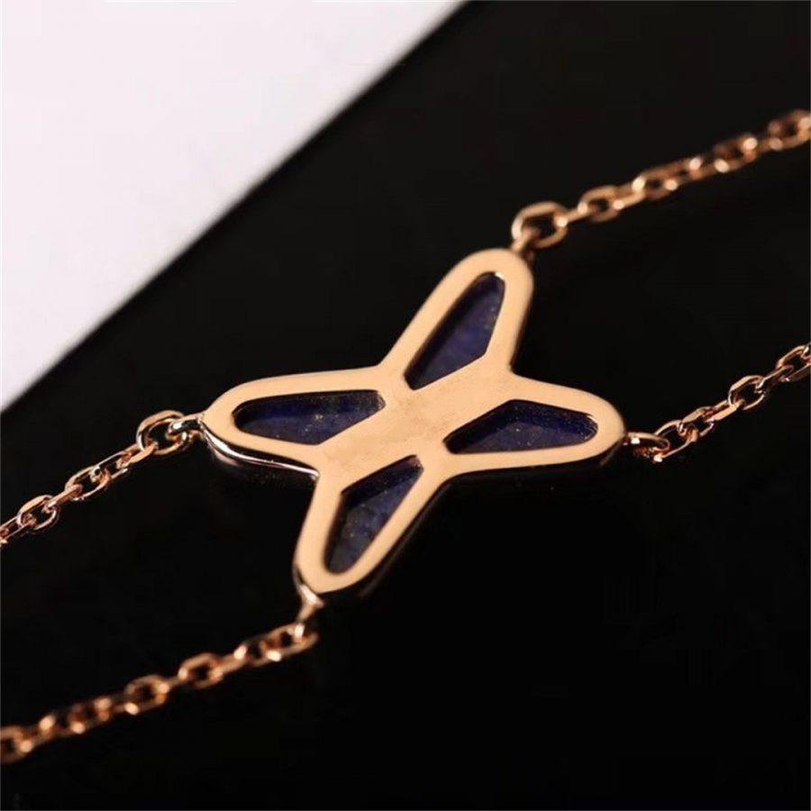 [Elowen jewelsry ]Hollow Design Four-Leaf Clover Flower Shape Bracelet