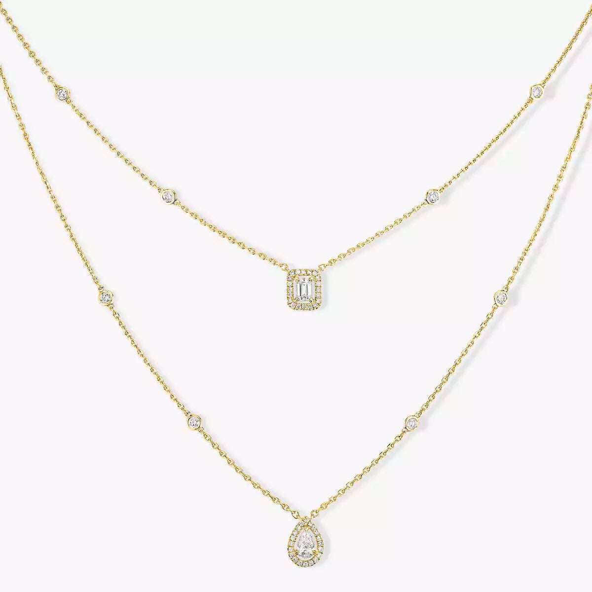 {
  "Elowen jewelsry": "Elowen ジュエリー",
  "Diamond Necklace My Twin 2 Rows": "ダイヤモンドネックレス My Twin 2連"
}