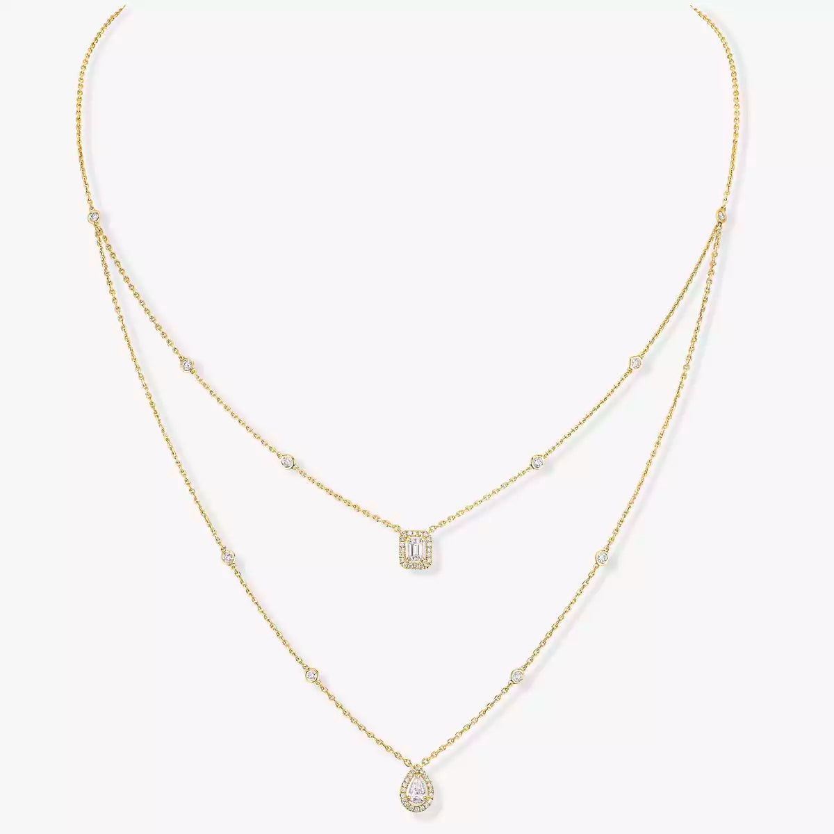{
  "Elowen jewelsry": "Elowen ジュエリー",
  "Diamond Necklace My Twin 2 Rows": "ダイヤモンドネックレス My Twin 2連"
}
