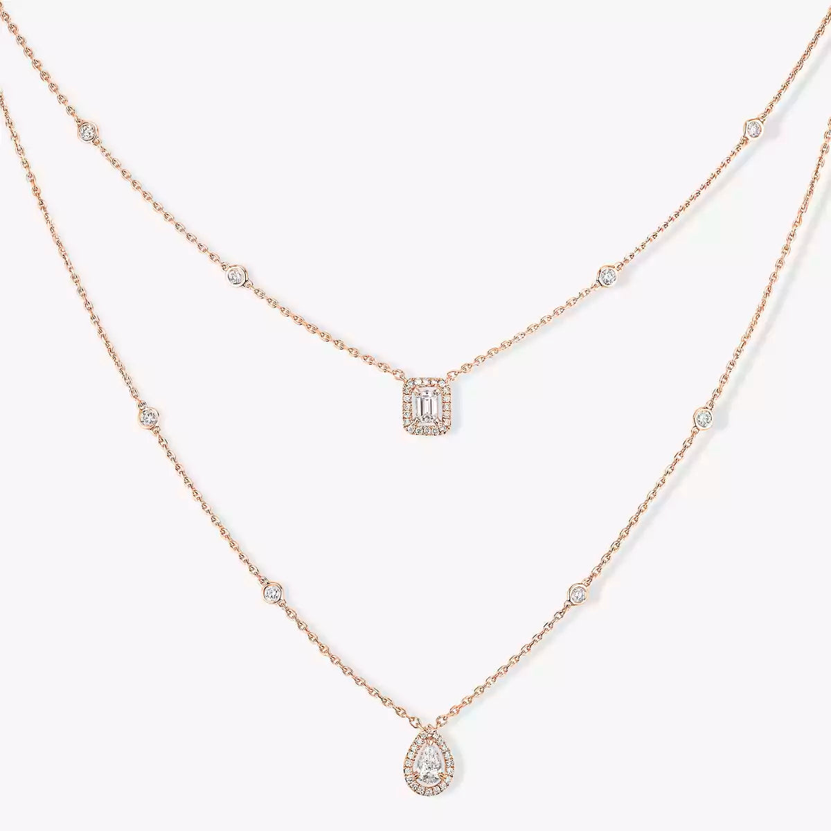 {
  "Elowen jewelsry": "Elowen ジュエリー",
  "Diamond Necklace My Twin 2 Rows": "ダイヤモンドネックレス My Twin 2連"
}