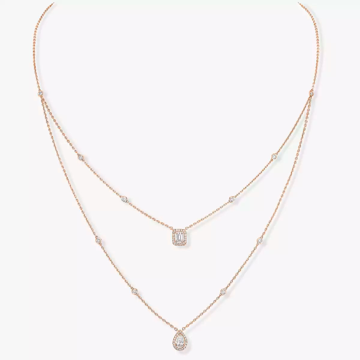 {
  "Elowen jewelsry": "Elowen ジュエリー",
  "Diamond Necklace My Twin 2 Rows": "ダイヤモンドネックレス My Twin 2連"
}