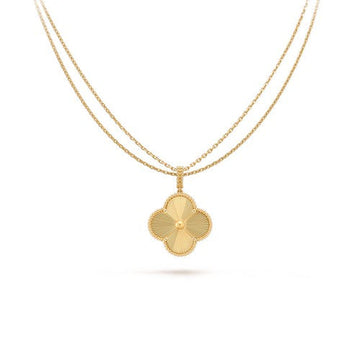 [Elowen jewelsry ]CLOVER 25MM PEDANT NECKLACE GOLD
