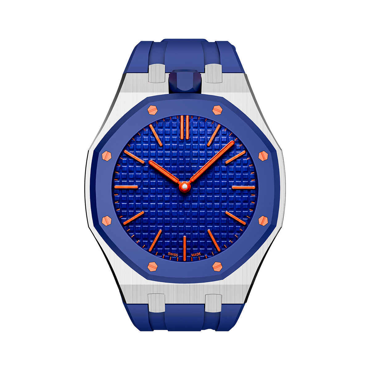 Royal Oak Pop Exklusiv, Stahlgehäuse & Silikonarmband