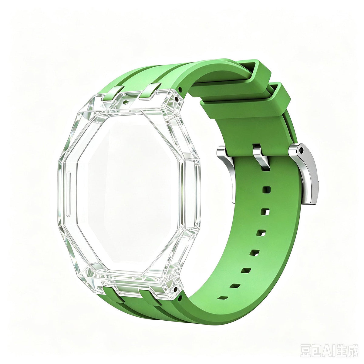Royal Oak Pop Limited Edition: PC transparent case and silicone strap
