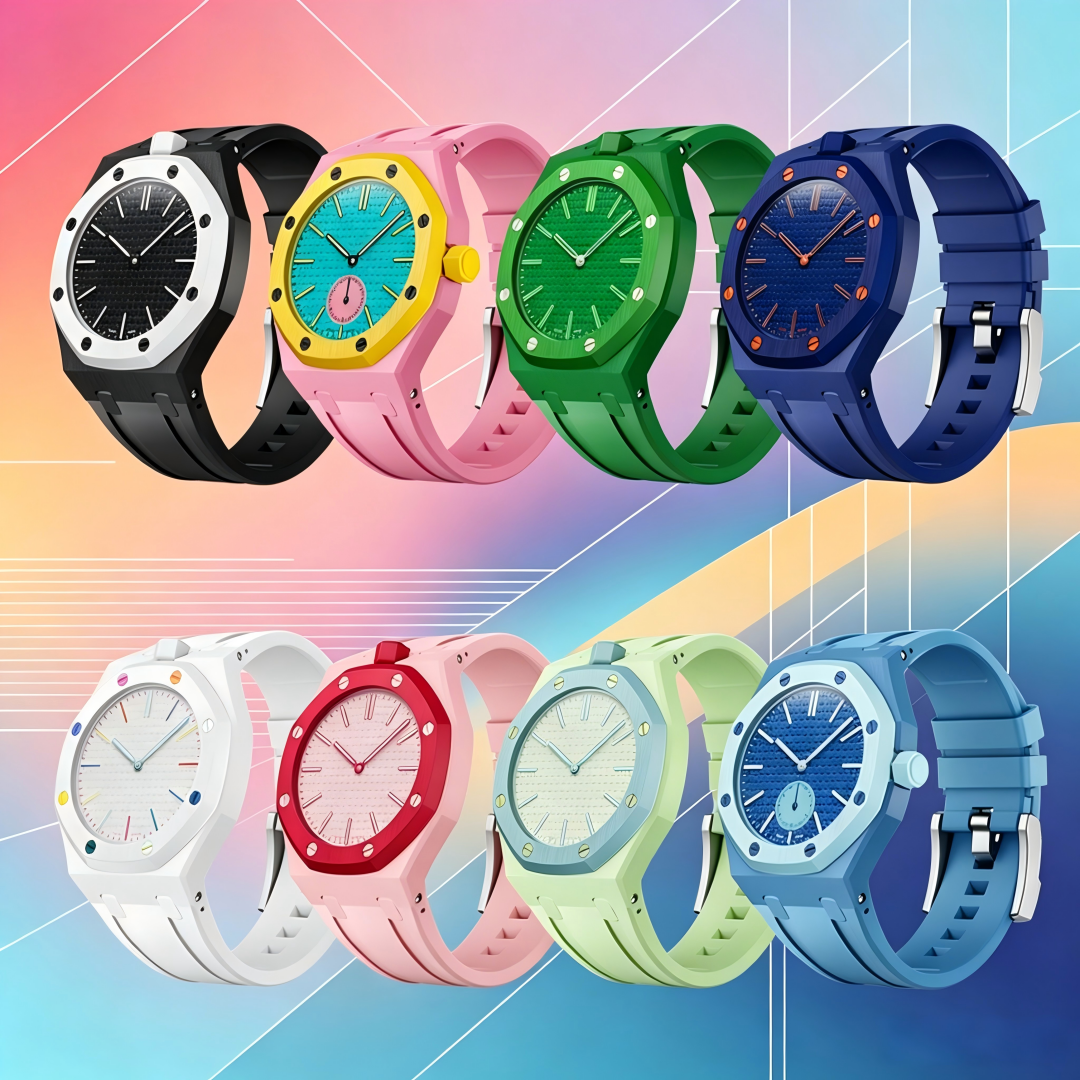 Royal Oak Pop Exclusive Bioceramic Case & Silicone Strap With Cradle