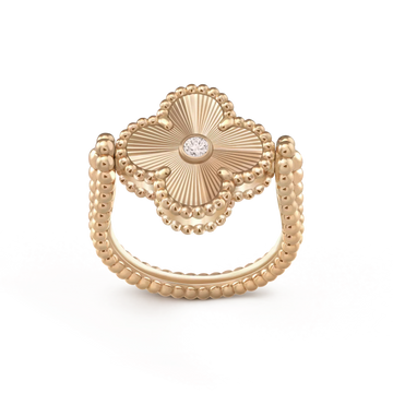 [Elowen jewelsry ]CLOVER RIVERSIBLE ROSE GOLD RING