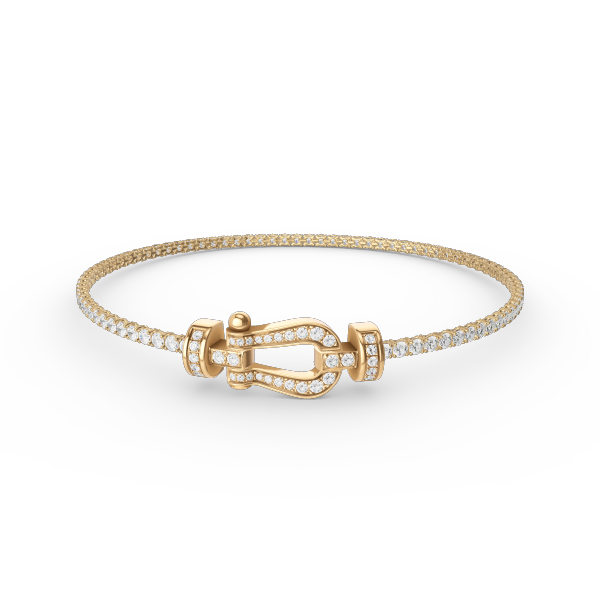 [Elowen jewelsry ]FORCE  HORSESHOE  DIAMOND TENNIS BRACELET