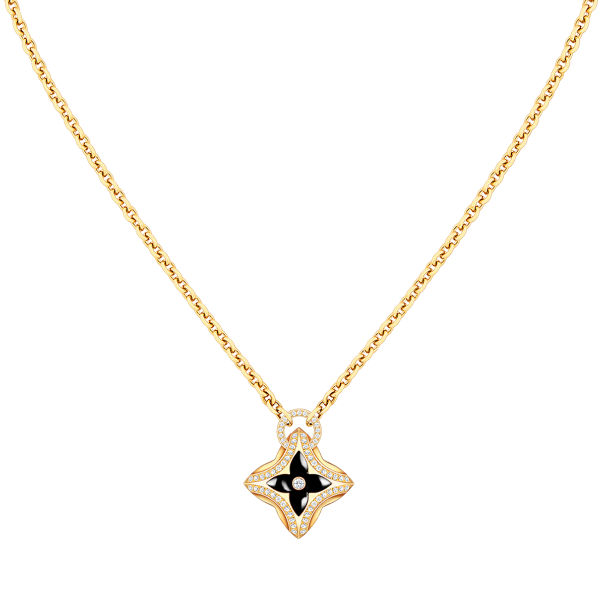 [Elowen Schmuck] STERN-ANHÄNGER ROSÉGOLD DIAMANT-HALSKETTE