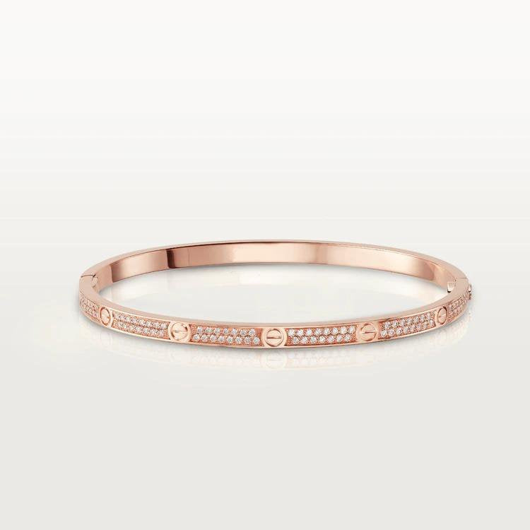 [Elowen Schmuck] LOVE ARMBAND 3,65 MM MIT DIAMANT-PAVÉ