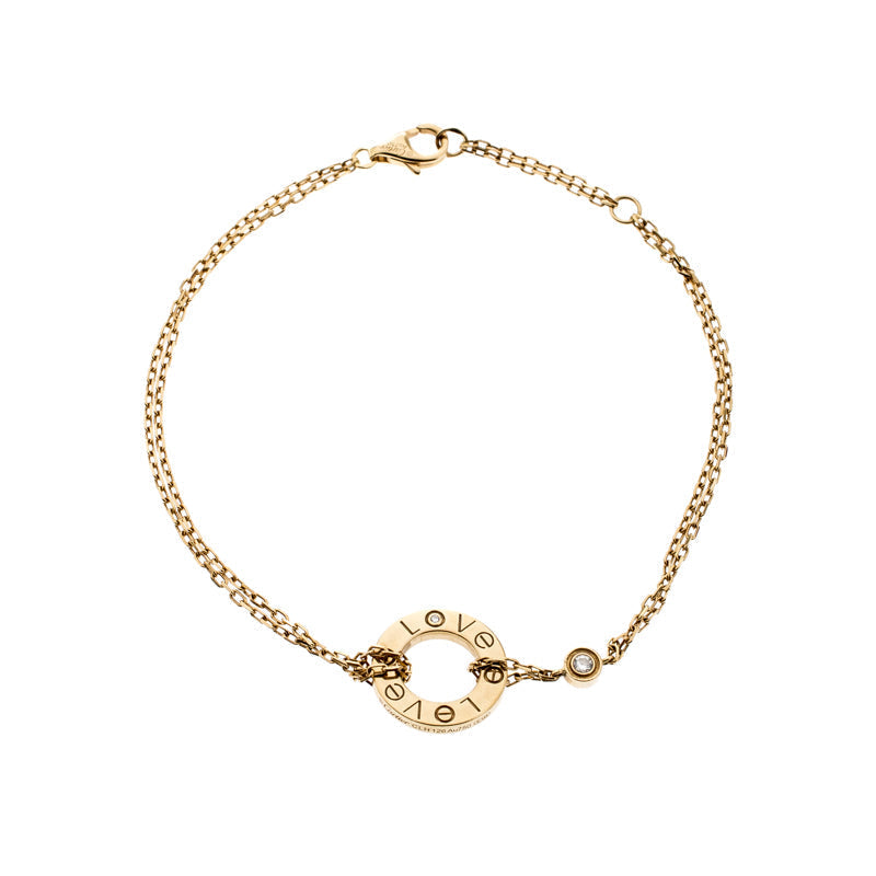 [Elowen jewelsry ]LOVE BRACELET 2 DIAMOND