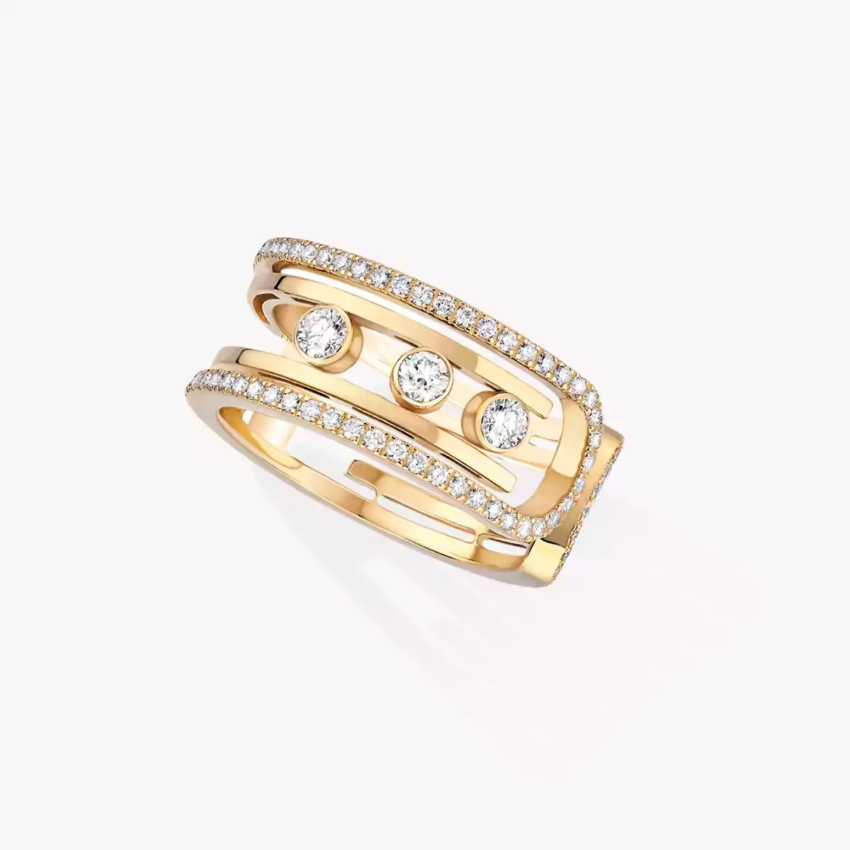 [Elowen Schmuck] Verschiebe den 10. Diamantring aus Gold
