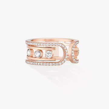 [Elowen Schmuck] Verschiebe den 10. Diamantring aus Gold
