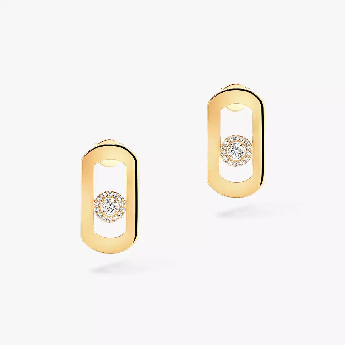 [Elowen jewelsry]So Move Diamantohrringe in Gelbgold