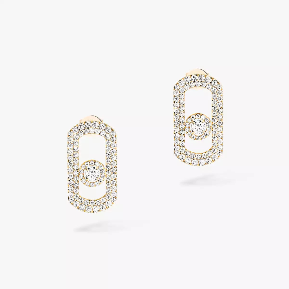 {"Elowen jewelsry": "So Move Pavé-Ohrringe mit Diamanten in Silber"}