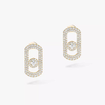 {"Elowen jewelsry": "So Move Pavé-Ohrringe mit Diamanten in Silber"}